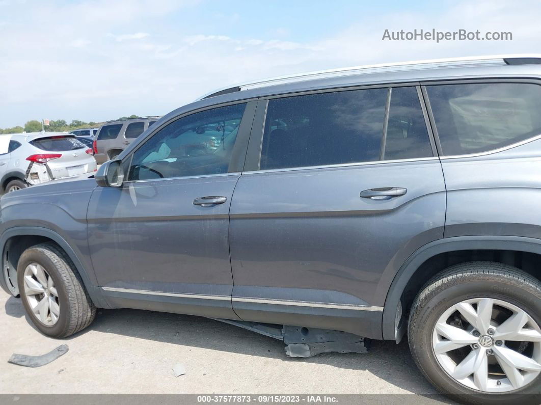 2018 Volkswagen Atlas 3.6l V6 Sel Gray vin: 1V2ER2CA9JC508364