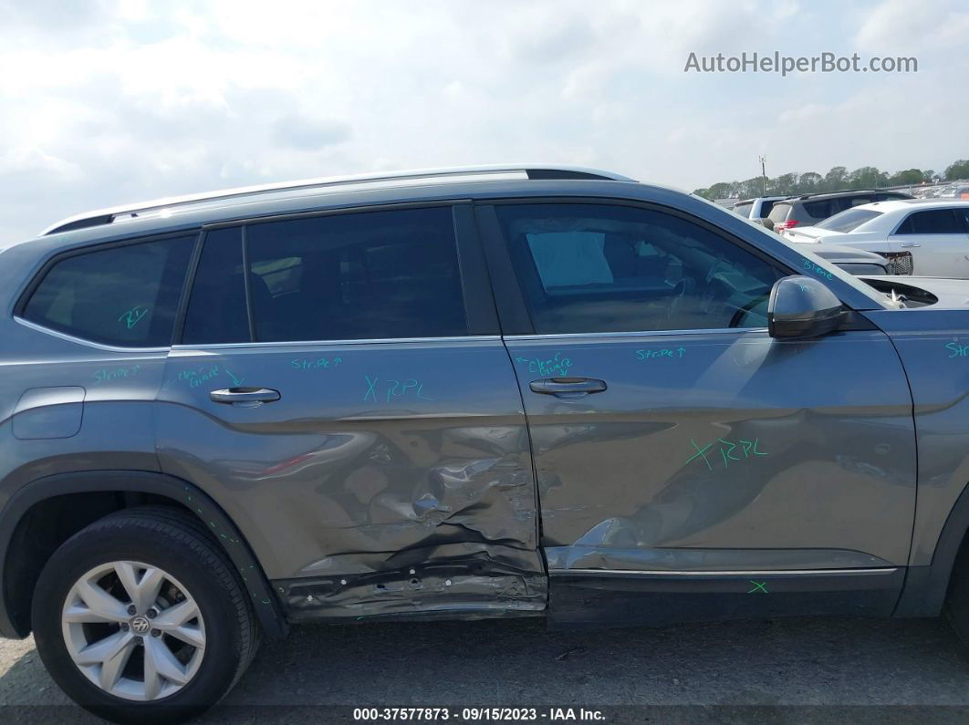 2018 Volkswagen Atlas 3.6l V6 Sel Gray vin: 1V2ER2CA9JC508364