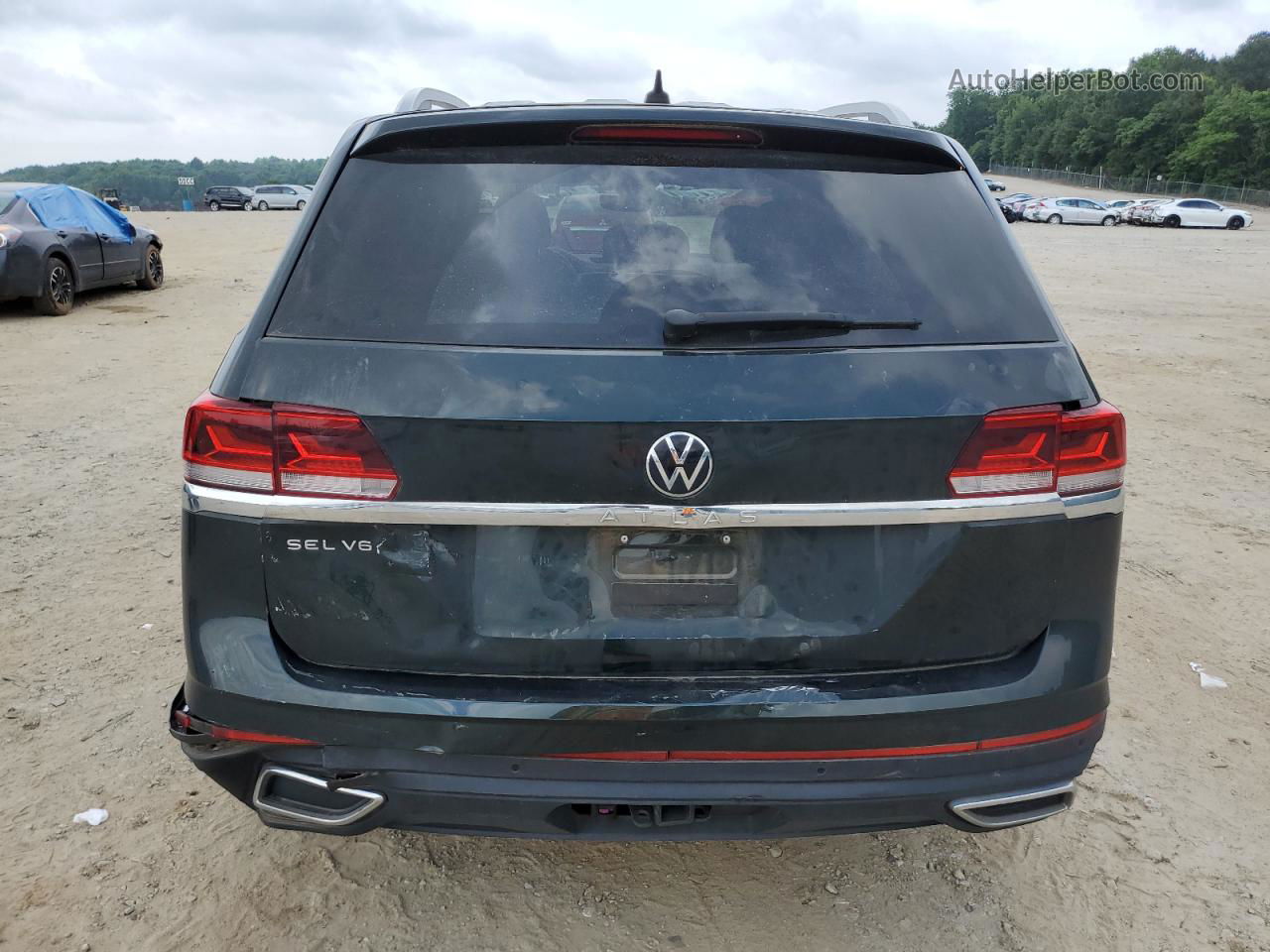 2021 Volkswagen Atlas Sel Charcoal vin: 1V2ER2CA9MC529235