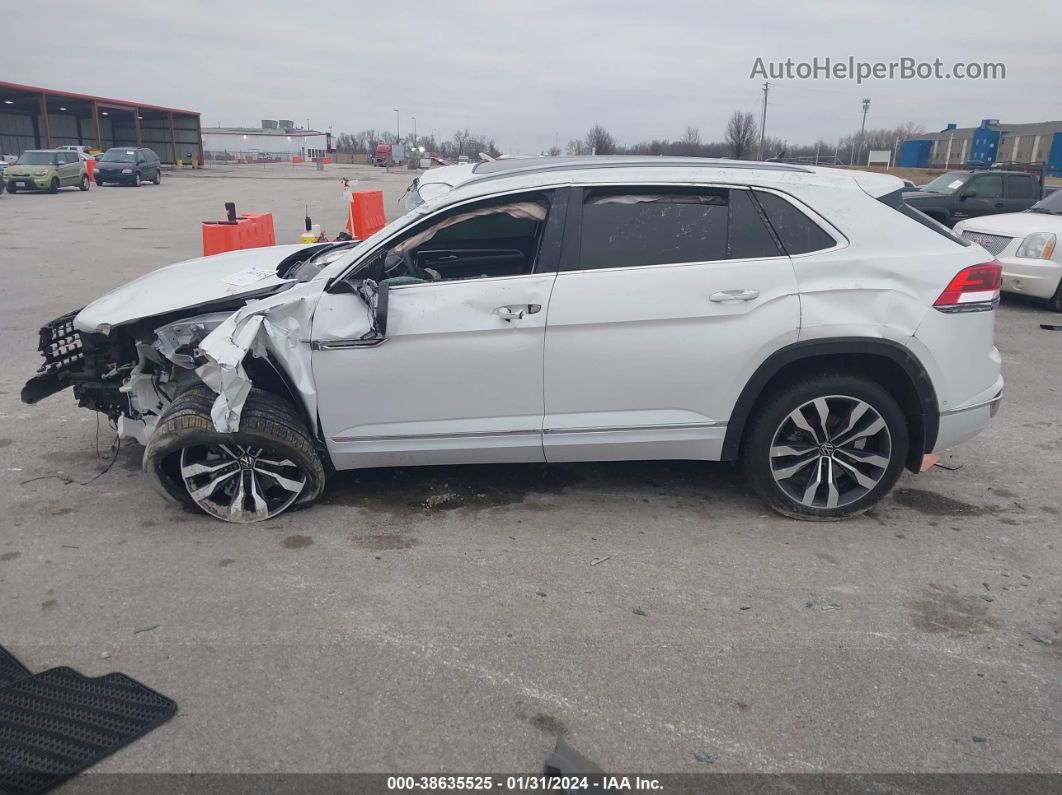 2021 Volkswagen Atlas Cross Sport 3.6l V6 Sel Premium R-line Белый vin: 1V2FE2CA0MC229776