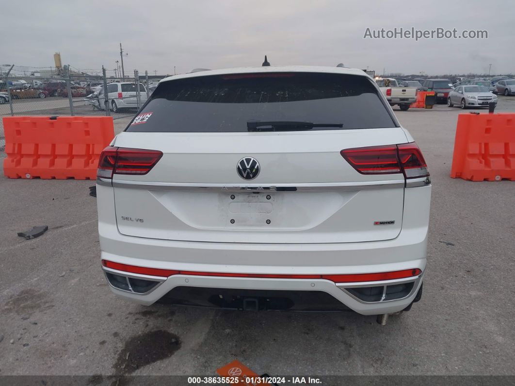 2021 Volkswagen Atlas Cross Sport 3.6l V6 Sel Premium R-line Белый vin: 1V2FE2CA0MC229776