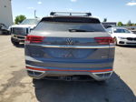 2021 Volkswagen Atlas Cross Sport Sel Premium R-line Gray vin: 1V2FE2CA2MC214695