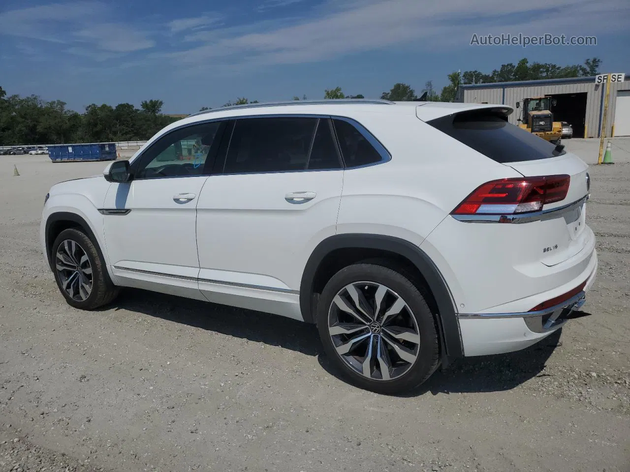 2021 Volkswagen Atlas Cross Sport Sel Premium R-line White vin: 1V2FE2CA3MC222241