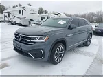 2021 Volkswagen Atlas Cross Sport 3.6l V6 Sel Premium R-line Gray vin: 1V2FE2CA5MC224752