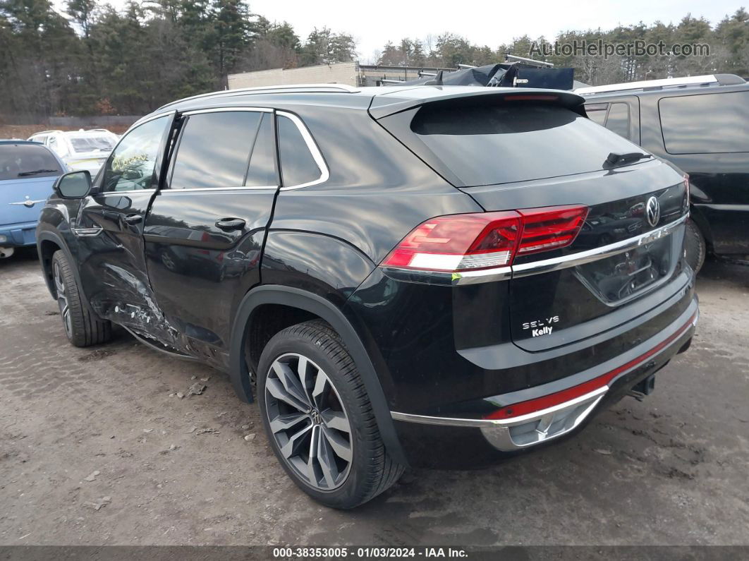 2021 Volkswagen Atlas Cross Sport 3.6l V6 Sel Premium R-line Black vin: 1V2FE2CA6MC214246