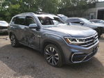 2021 Volkswagen Atlas Sel Premium R-line Gray vin: 1V2FR2CA8MC608643