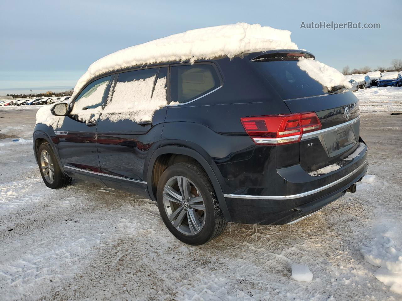 2018 Volkswagen Atlas Se Black vin: 1V2FR2CAXJC578279