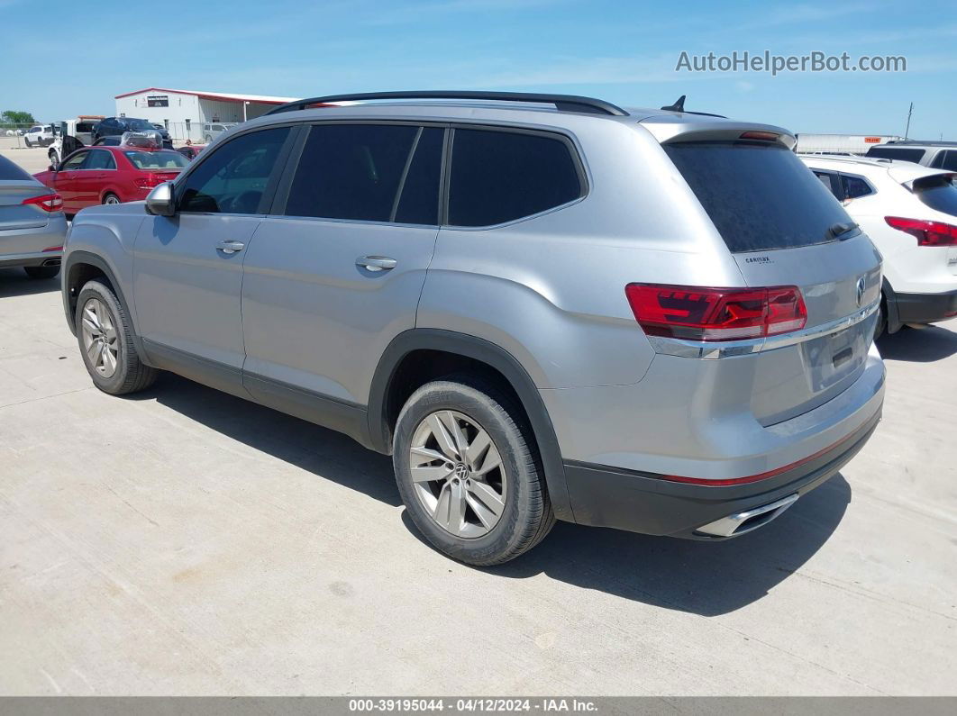 2021 Volkswagen Atlas 2.0t S Silver vin: 1V2GP2CA4MC596405