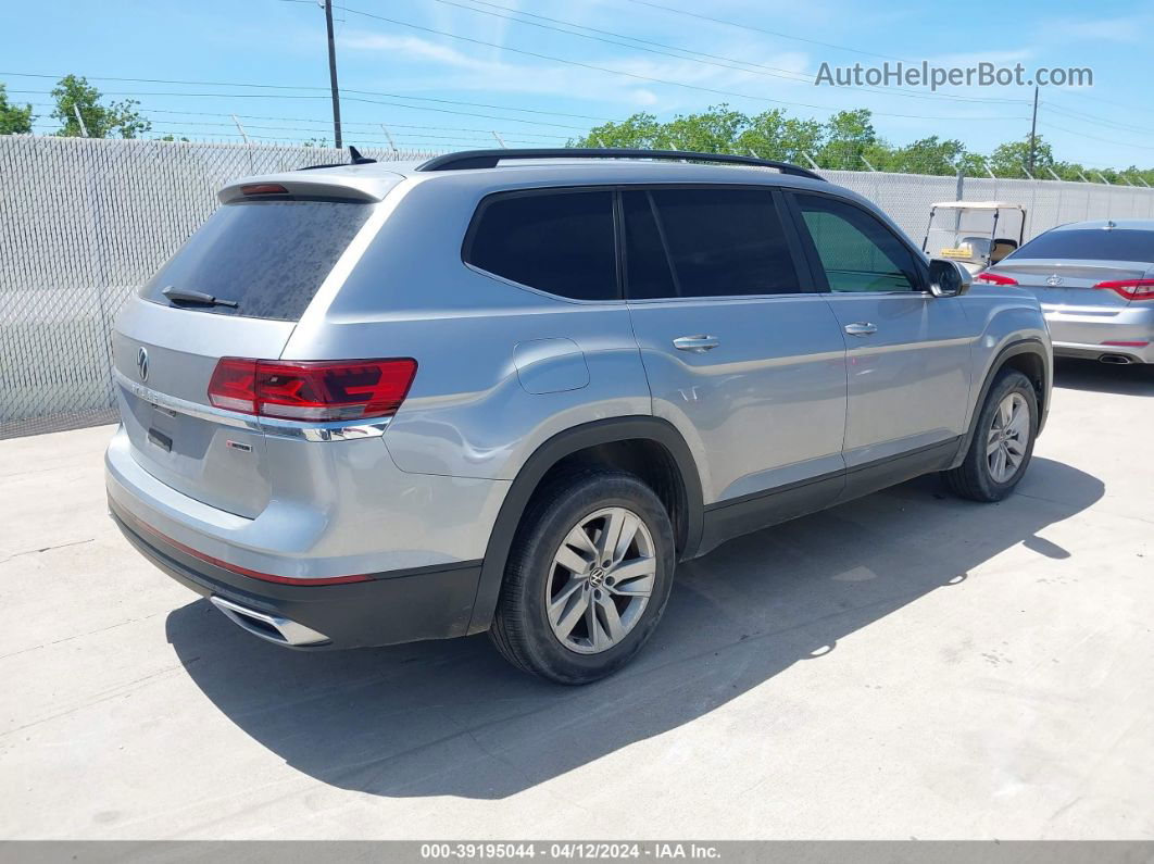 2021 Volkswagen Atlas 2.0t S Silver vin: 1V2GP2CA4MC596405