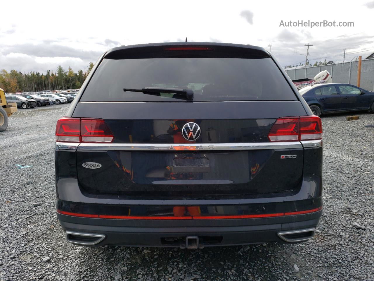 2021 Volkswagen Atlas S Черный vin: 1V2GP2CA5MC513354