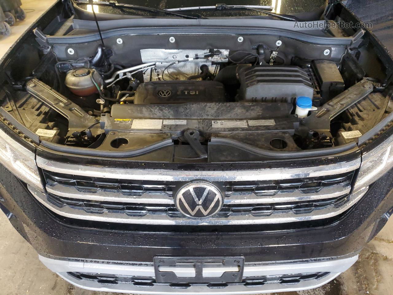 2021 Volkswagen Atlas S Черный vin: 1V2GP2CA5MC523642