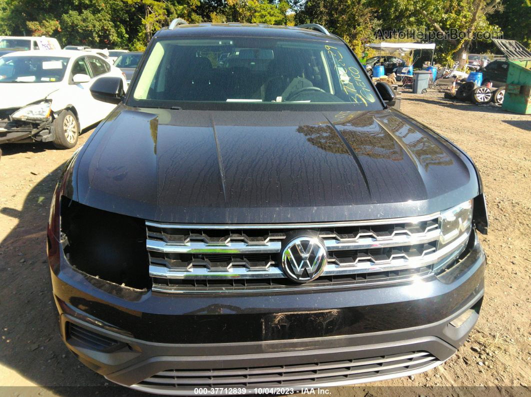 2018 Volkswagen Atlas 3.6l V6 S Black vin: 1V2GR2CA3JC554877