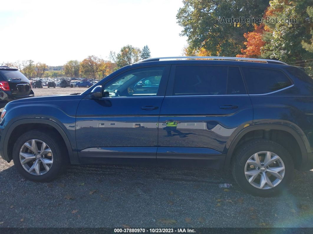 2018 Volkswagen Atlas 3.6l V6 S Синий vin: 1V2GR2CA5JC516633