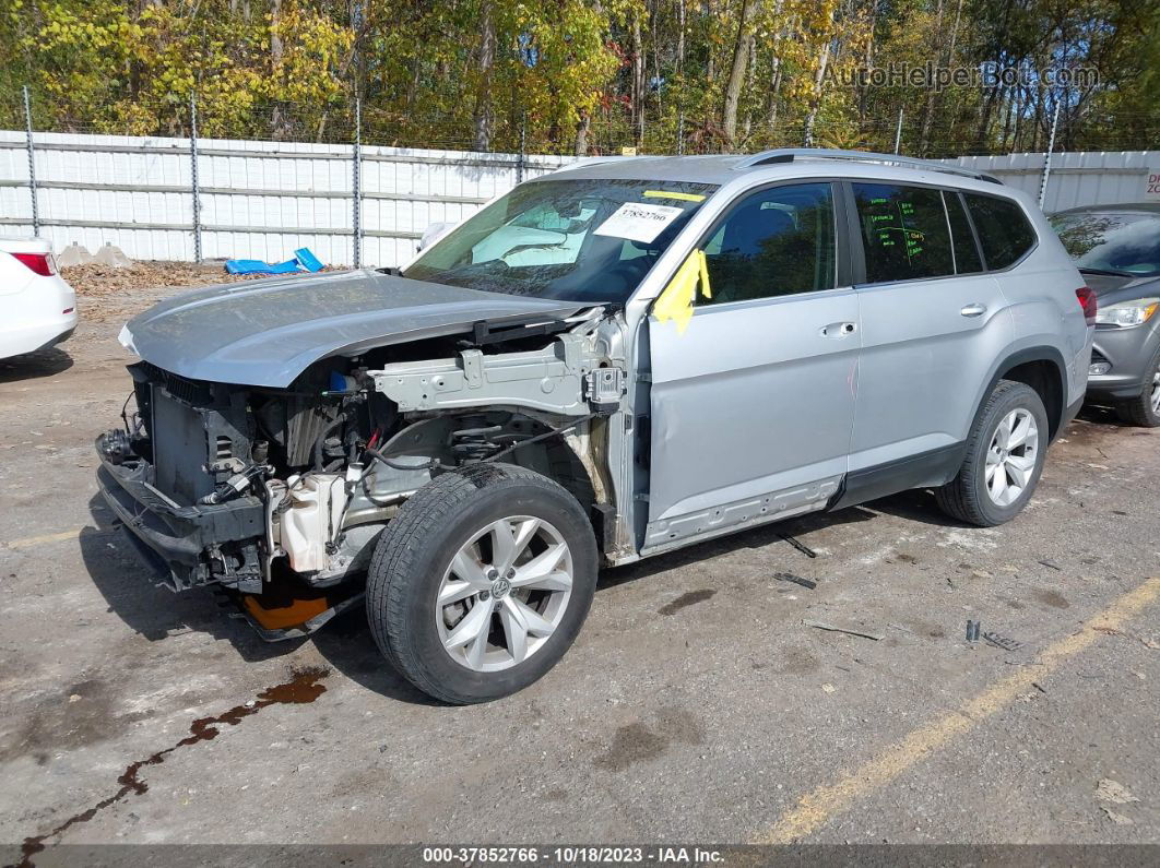 2018 Volkswagen Atlas 3.6l V6 S Серебряный vin: 1V2GR2CA6JC521890