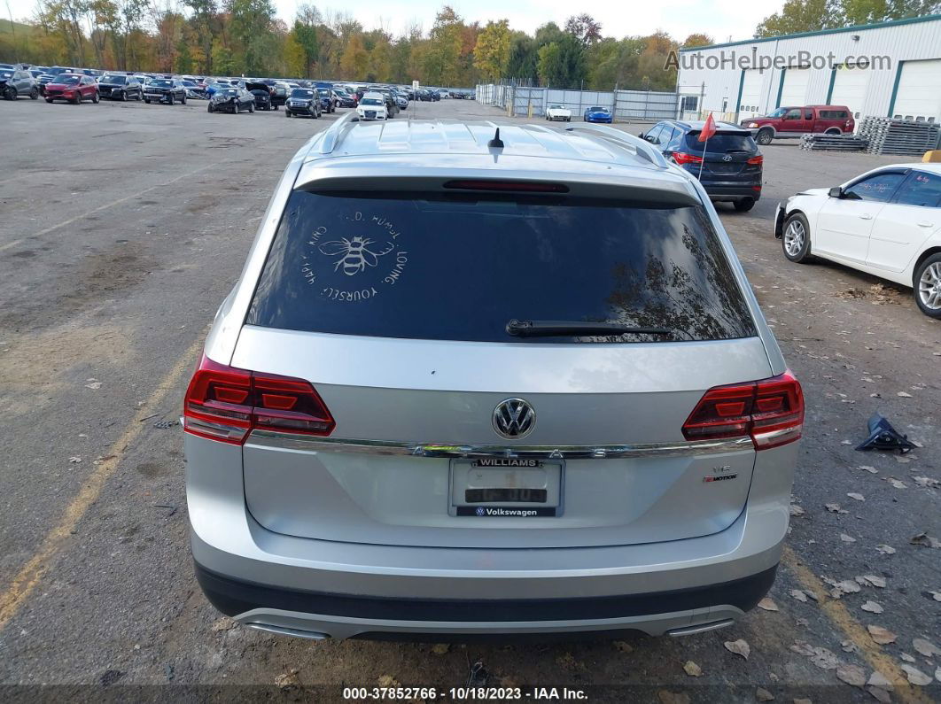 2018 Volkswagen Atlas 3.6l V6 S Silver vin: 1V2GR2CA6JC521890