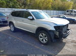 2018 Volkswagen Atlas 3.6l V6 S Silver vin: 1V2GR2CA6JC521890