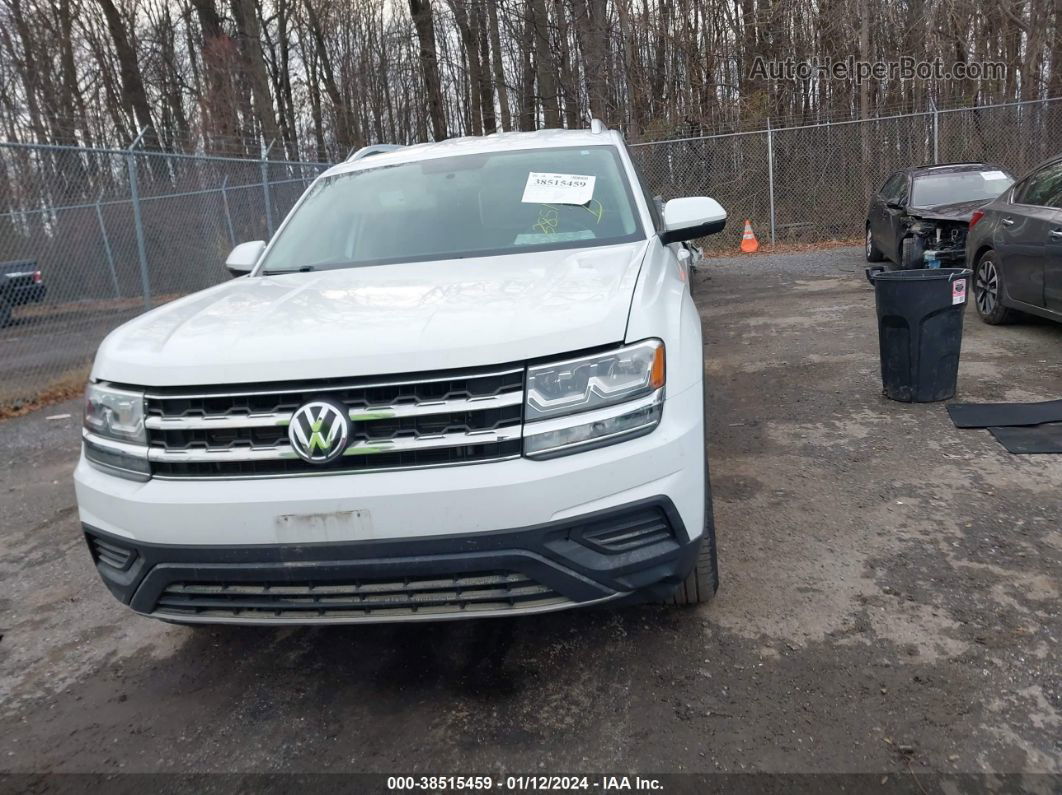 2018 Volkswagen Atlas 3.6l V6 S Белый vin: 1V2GR2CA8JC521891