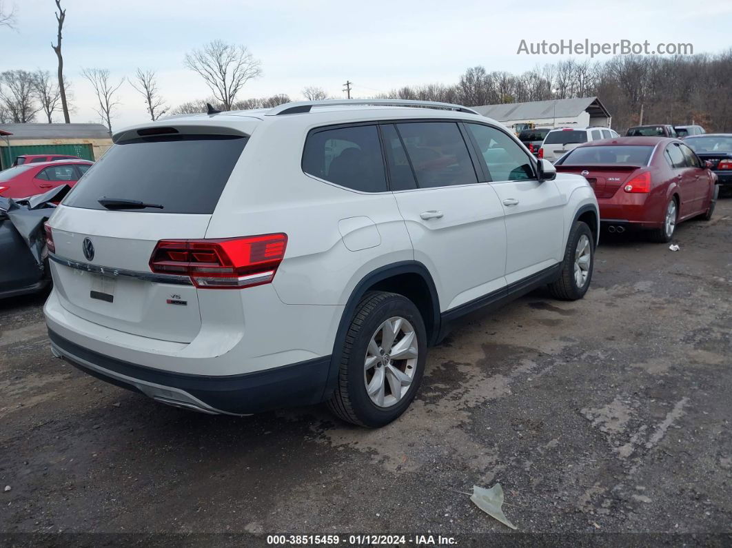 2018 Volkswagen Atlas 3.6l V6 S Белый vin: 1V2GR2CA8JC521891