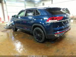 2021 Volkswagen Atlas Cross Sport 2.0t Se W/technology Blue vin: 1V2HC2CA5MC239458