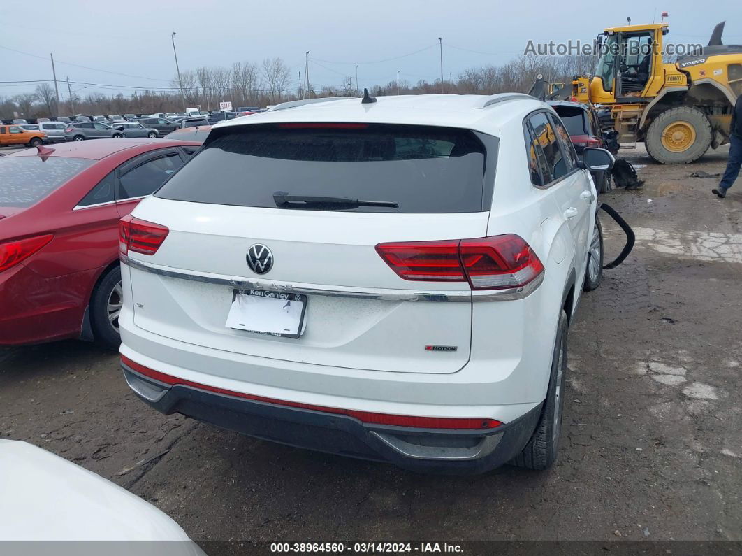 2021 Volkswagen Atlas Cross Sport 2.0t Se W/technology White vin: 1V2HC2CA6MC239968