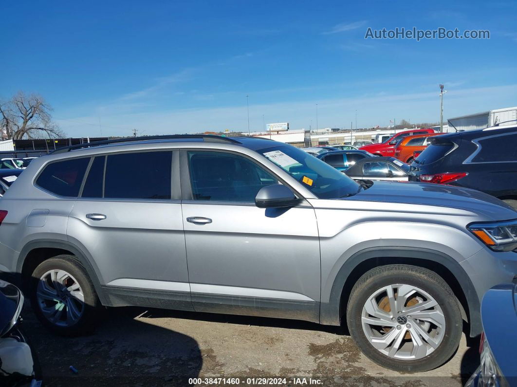 2021 Volkswagen Atlas 3.6l V6 Se W/technology Gray vin: 1V2HR2CA0MC557275