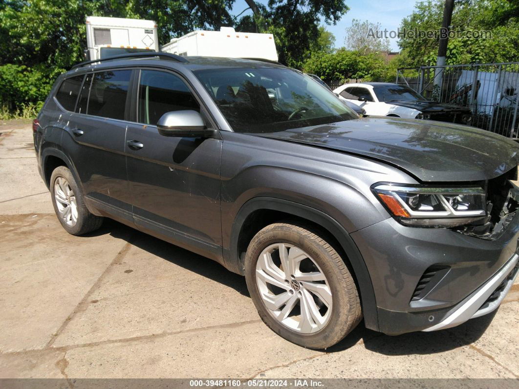 2021 Volkswagen Atlas 3.6l V6 Se W/technology Серый vin: 1V2HR2CA0MC576277