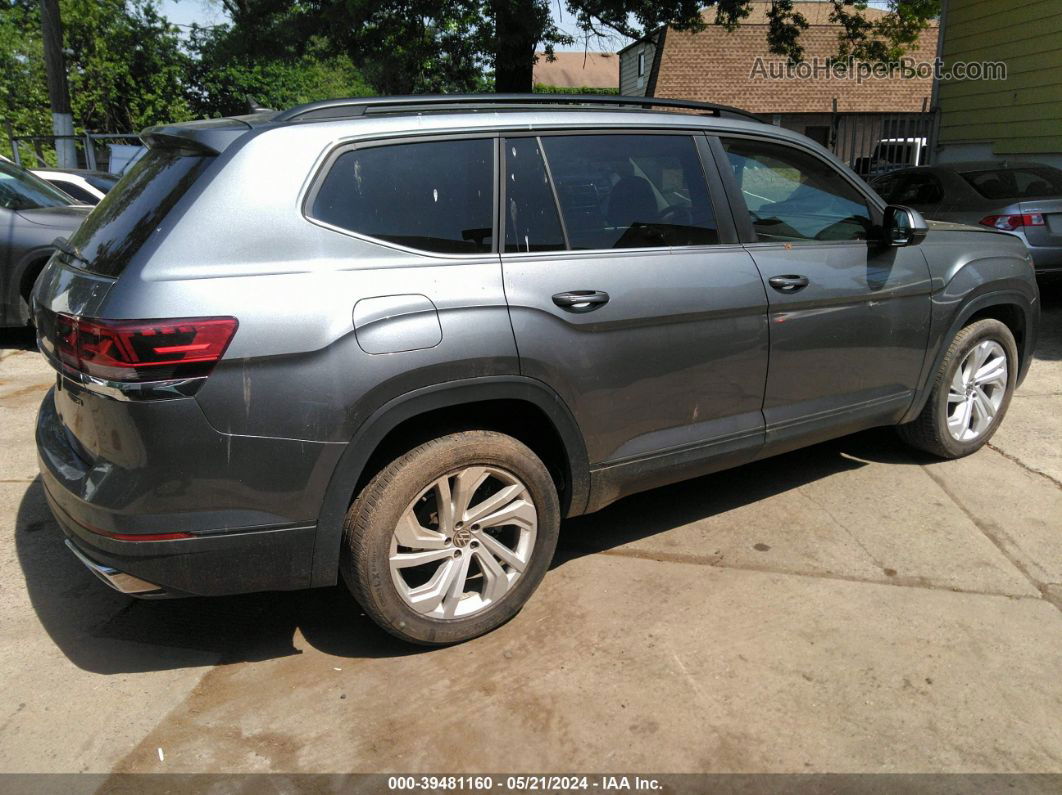 2021 Volkswagen Atlas 3.6l V6 Se W/technology Серый vin: 1V2HR2CA0MC576277