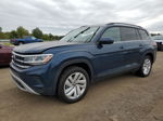 2021 Volkswagen Atlas Se Blue vin: 1V2HR2CA0MC599199