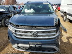 2021 Volkswagen Atlas Se Синий vin: 1V2HR2CA1MC514399