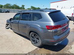 2021 Volkswagen Atlas 3.6l V6 Se W/technology Gray vin: 1V2HR2CA1MC597901