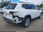 2021 Volkswagen Atlas 3.6l V6 Se W/technology White vin: 1V2HR2CA2MC584350