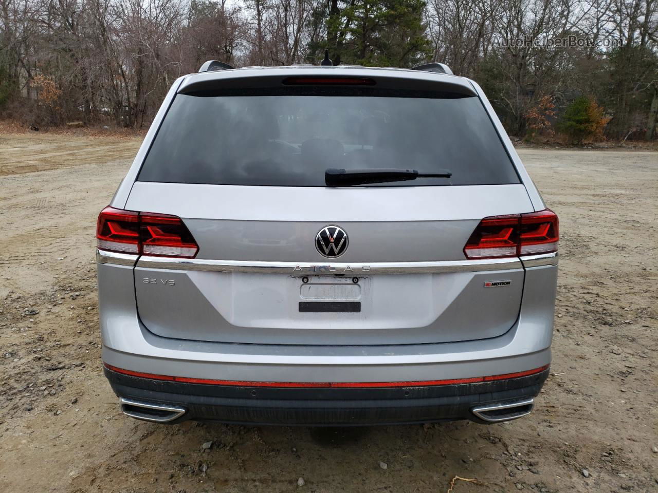 2021 Volkswagen Atlas Se Silver vin: 1V2HR2CA4MC589520