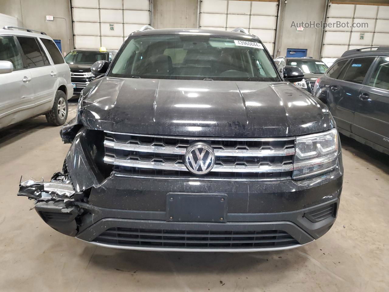 2018 Volkswagen Atlas  Black vin: 1V2HR2CA5JC500307