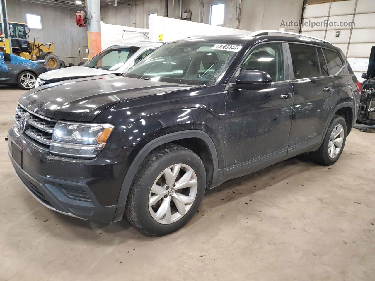 2018 Volkswagen Atlas  Black vin: 1V2HR2CA5JC500307