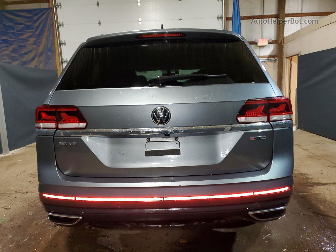 2021 Volkswagen Atlas Se Gray vin: 1V2HR2CA5MC540388