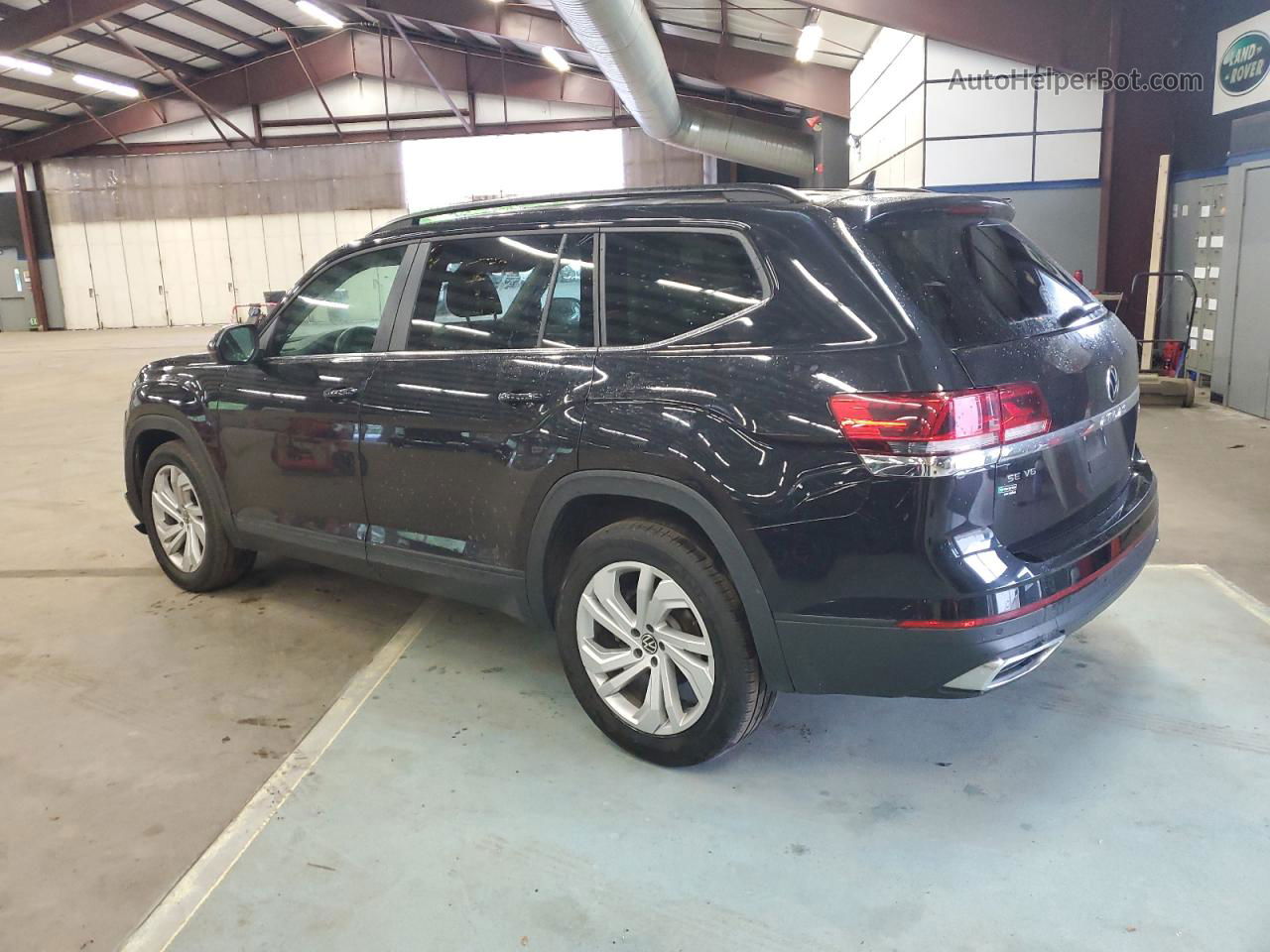 2021 Volkswagen Atlas Se Черный vin: 1V2HR2CA6MC540609