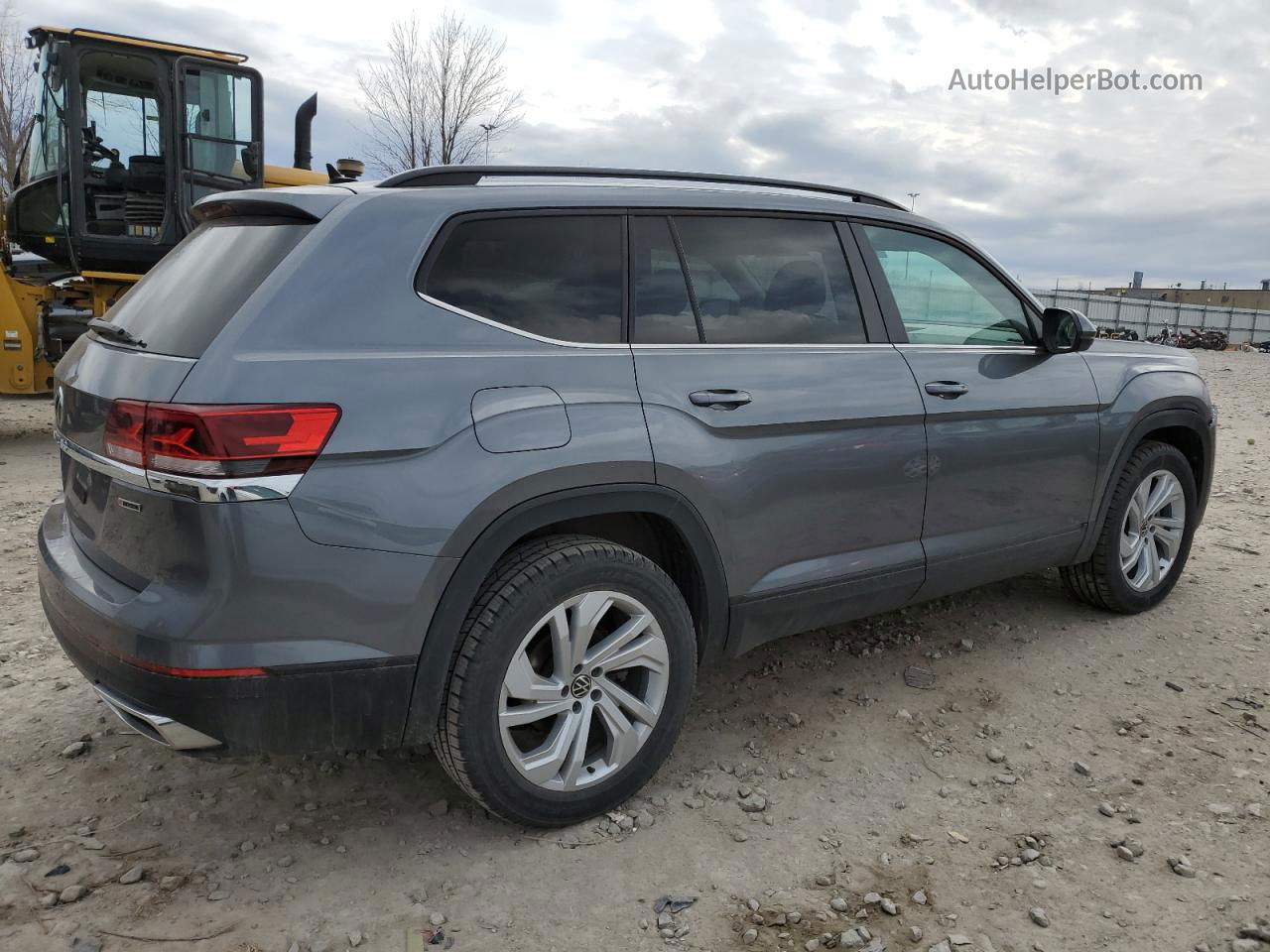 2021 Volkswagen Atlas Se Серый vin: 1V2HR2CA8MC550574