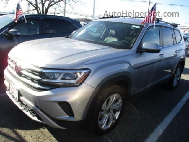 2021 Volkswagen Atlas 3.6l V6 Se W/technology Серебряный vin: 1V2HR2CA9MC571692