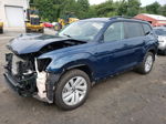 2021 Volkswagen Atlas Se Blue vin: 1V2HR2CAXMC598951