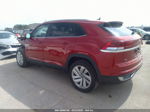 2021 Volkswagen Atlas Cross Sport 2.0t Se W/technology Red vin: 1V2JC2CA2MC236731