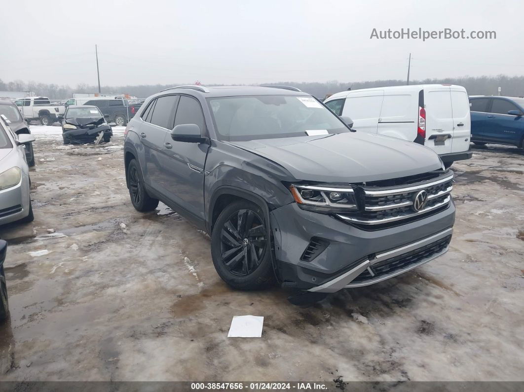 2021 Volkswagen Atlas Cross Sport 2.0t Se W/technology Серый vin: 1V2JC2CA5MC237629