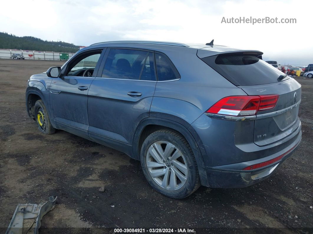 2021 Volkswagen Atlas Cross Sport 3.6l V6 Se W/technology Gray vin: 1V2JE2CA3MC207541