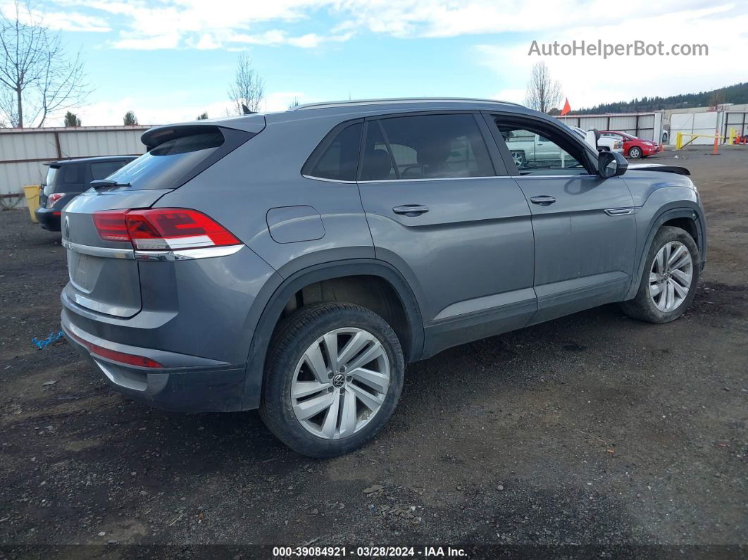 2021 Volkswagen Atlas Cross Sport 3.6l V6 Se W/technology Серый vin: 1V2JE2CA3MC207541