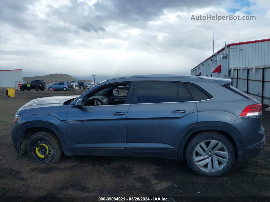 2021 Volkswagen Atlas Cross Sport 3.6l V6 Se W/technology Gray vin: 1V2JE2CA3MC207541