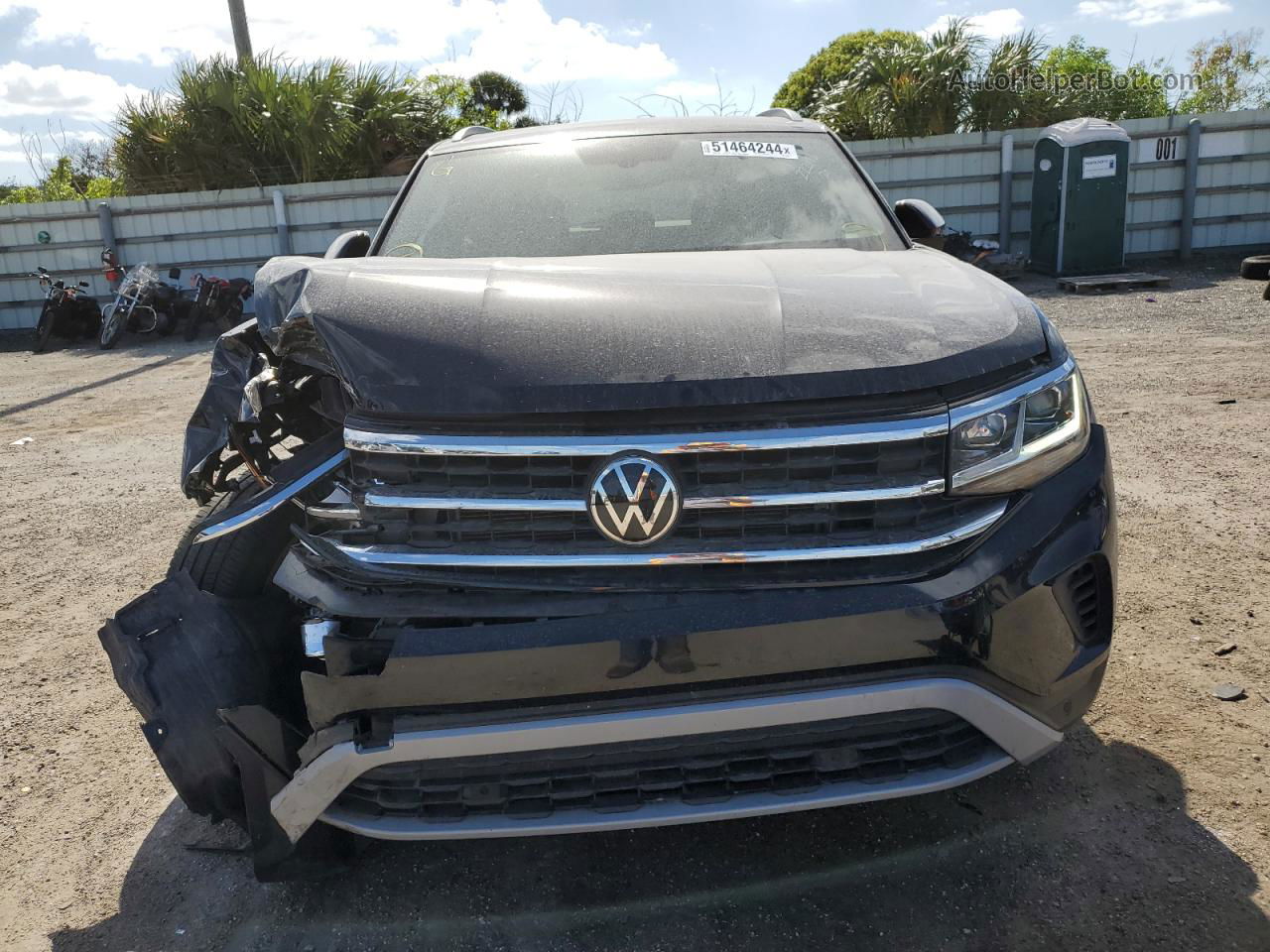 2021 Volkswagen Atlas Cross Sport Se Black vin: 1V2JE2CA7MC222186