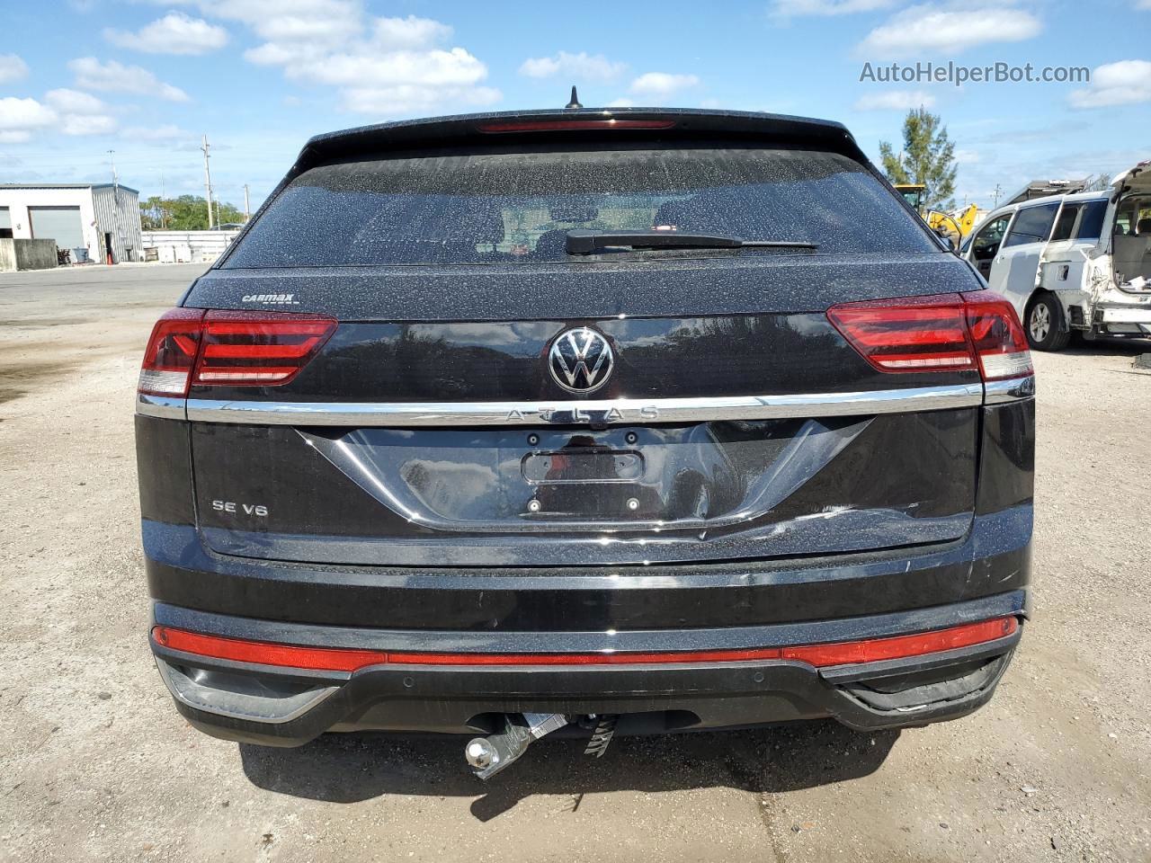 2021 Volkswagen Atlas Cross Sport Se Black vin: 1V2JE2CA7MC222186