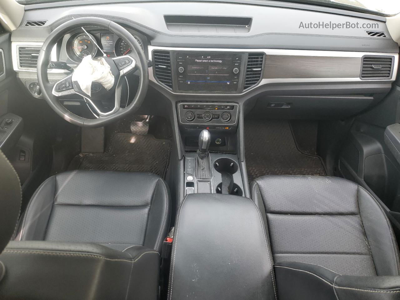 2021 Volkswagen Atlas Se Черный vin: 1V2JP2CA7MC589874