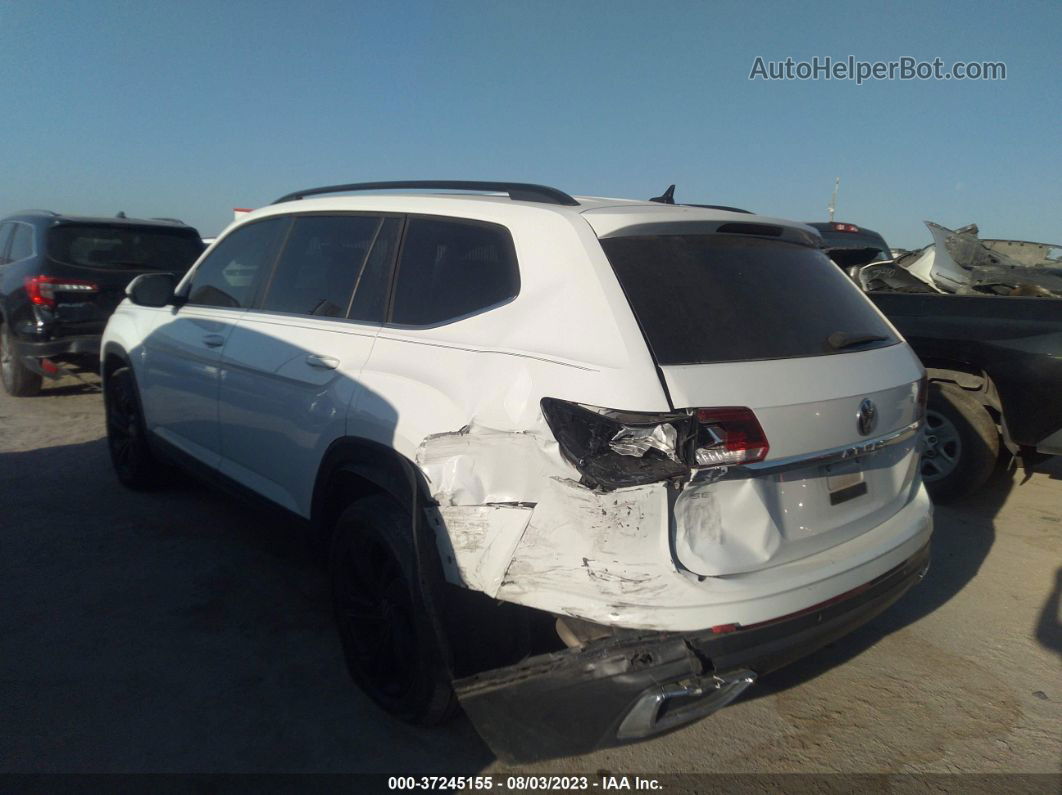 2021 Volkswagen Atlas 2.0t Se W/technology Белый vin: 1V2JP2CA9MC523844