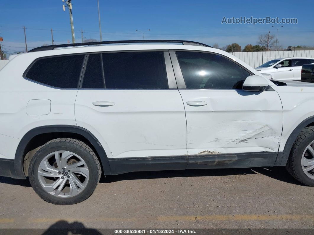 2021 Volkswagen Atlas 2.0t Se W/technology Белый vin: 1V2JP2CA9MC533533