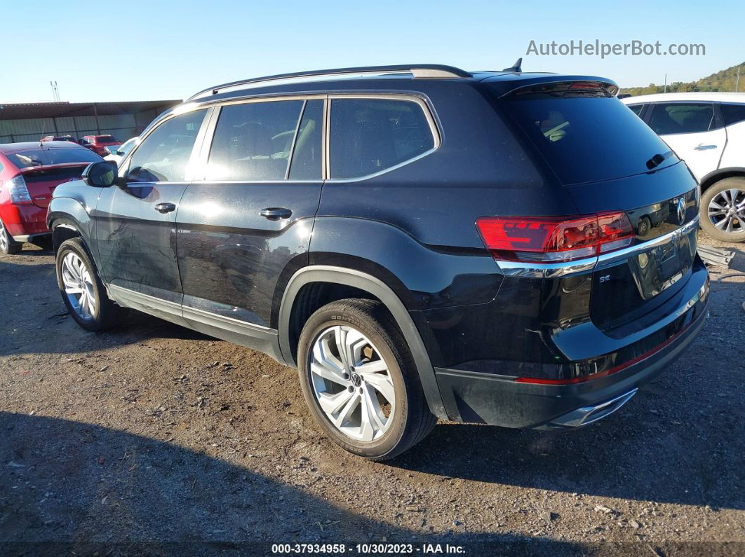 2021 Volkswagen Atlas 2.0t Se W/technology Черный vin: 1V2JP2CAXMC608594